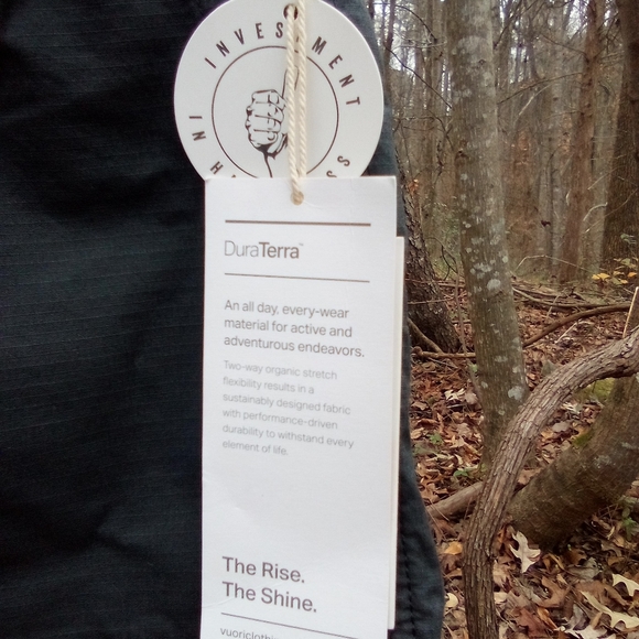 Vuori Vintage Ripstop Shorts Charcoal Women's Small - Picture 5 of 5